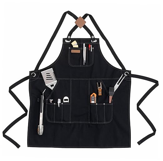 Chef Works Unisex Ayden Grill Apron - Image 4