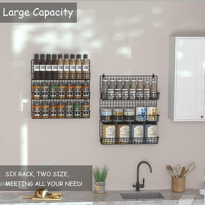 JKsmart 6-Tier Spice Rack Organizer - Image 8