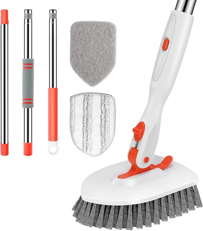 SetSail Tile Tub Scrubber Brush 3-in-1 Shower Scrubber by SetSail