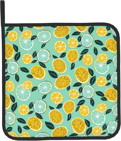 Lemon Pot Holders and Oven Mitts - Image 9