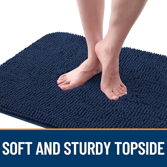 OLANLY Dog Door Mat for Muddy Paws 47x24, Absorbs Moisture and Dirt, Absorbent - Image 4