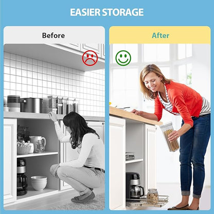 ZOINLIY Pull Out Cabinet Organizer, Versatile Slide Out Kitchen Organizers and - Image 6