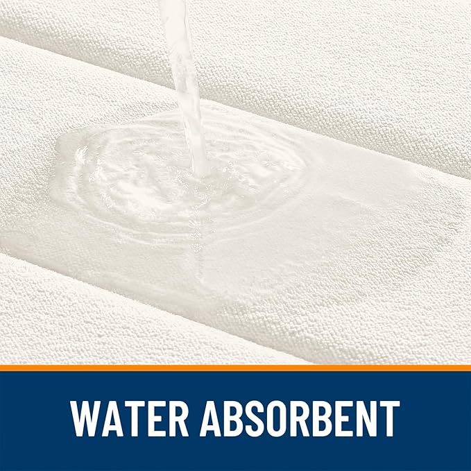 OLANLY Memory Foam Bath Mat 35x24, Super Soft Absorbent Bathroom Rugs, Quick Dry - Image 4