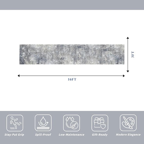 3x16 ft Runner Rug for Hallway - Image 2
