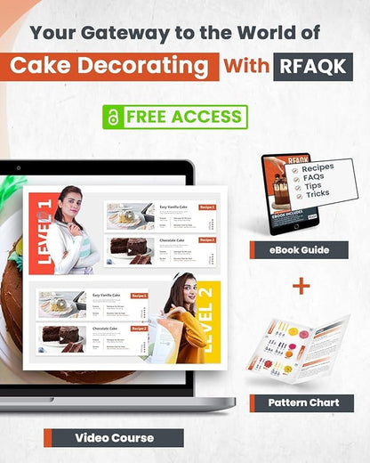 RFAQK 700PCs Cake Decorating Kit - Image 7