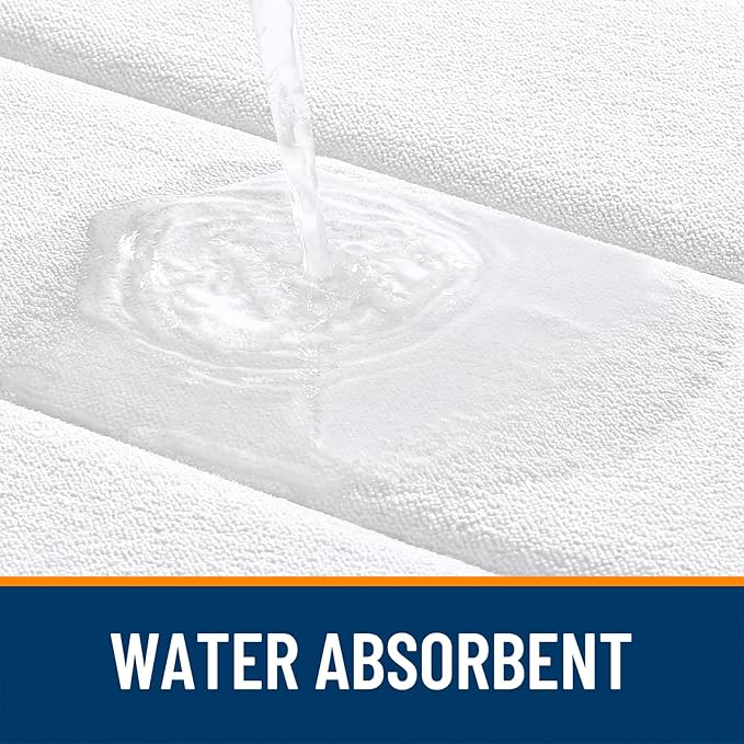OLANLY Memory Foam Bath Mat 70x46, Super Soft Absorbent Bathroom Rugs, Quick Dry - Image 4