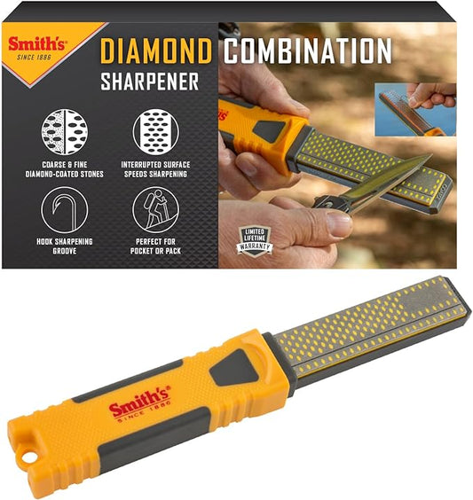 Smith's DCS4 4” Diamond Combination Sharpener by SmithsConsumerProductsInc
