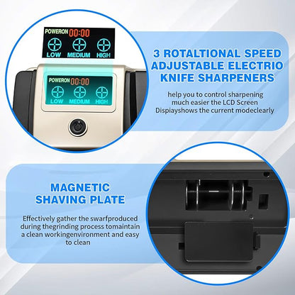 Professional 5-in-1 Electric Knife Sharpener - Image 6