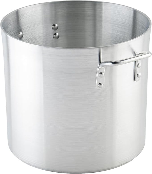 Winco Heavy-Duty Aluminum Stock Pot, 20 Quart by Winware