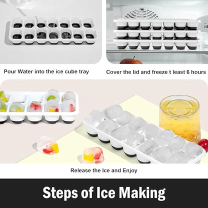 DclobTop Ice Cube Trays for Freezer - Image 4