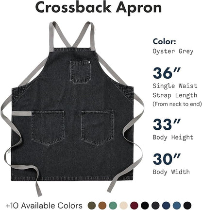 hedley & bennett Crossback Apron - Image 2