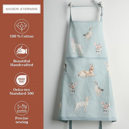 Maison d' Hermine 100% Cotton Apron - Image 2