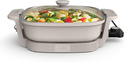 bella Make & Take Electric Skillet, Fits-anywhere™ kitchenware, EverGood™ by bella