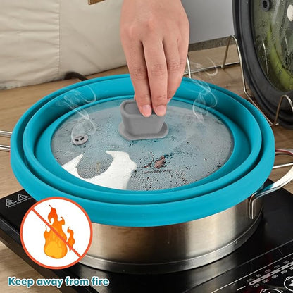 Microwave Splatter Cover Glass Cover Splatter Guard Lid - Image 5