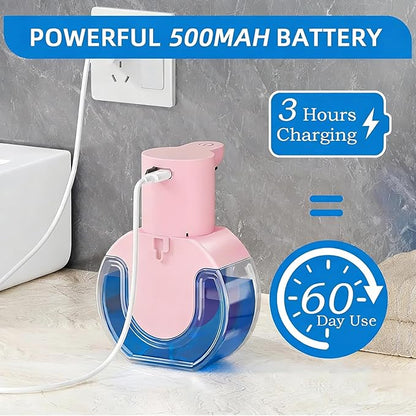 2Pack Automatic Soap Dispenser Touchless, Rechargeable Foaming Soap Dispenser - Image 7