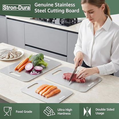Stron-Dura Cutting Board, Stainless Steel Cutting Board, Foodgrade Cutting - Image 3