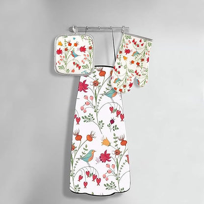 5 Pcs Kitchen Stuff, Kitchen Oven Mitts and Pot Holders Sets - Image 5