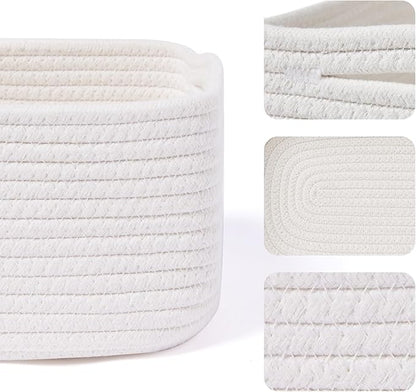 MiniArk Small Storage Baskets for Organizing | Closet Organizer Bins | Shelf - Image 2