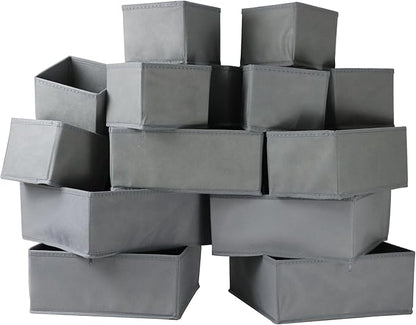 Fordonral 16 Pack Drawer Organizer Clothes, Foldable Fabric Dresser Organizer - Image 7