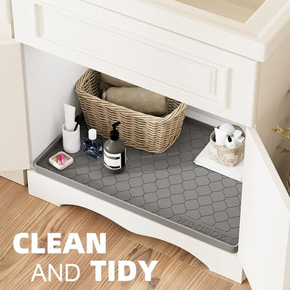 Winisok Silicone Under Sink Mat 22" x 19", kitchen Essentials and Gadgets - Image 5