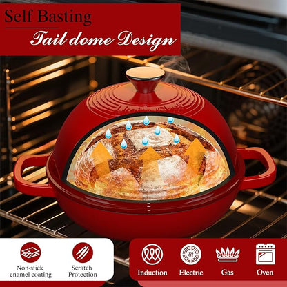 Enamelled Cast Iron Dutch Oven Pot – Dutch Oven Pot - Image 3