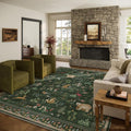 Machine Washable Rug for Living Room: 9x12 Area Rugs for Bedroom Stain by palohom