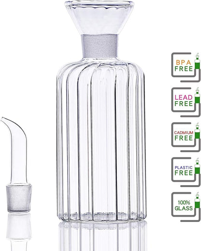 HAIZEEN 8oz/240ml Olive Oil Bottle Dispenser/Glass Cruet - Image 3