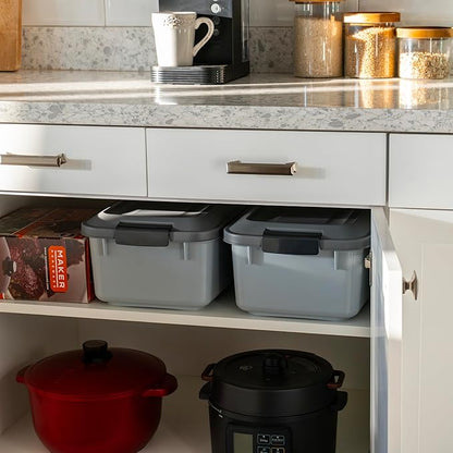 IRIS USA WeatherPro Airtight Pet Food Storage Container, Dog Cat Bird and Other - Image 5