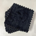 Smabee Interlocking Carpet Shaggy Soft EVA Foam Mats Fluffy Area Rugs by smabee