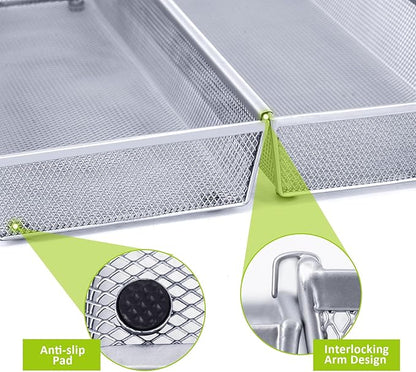 Neudeco Silverware Drawer Organizer, Utensil Organizer - Image 3