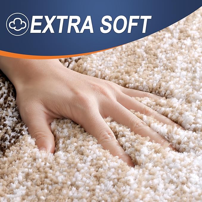 OLANLY Bathroom Runner Rugs Mat 47x24, Extra Soft Absorbent Microfiber Bath Rugs - Image 3
