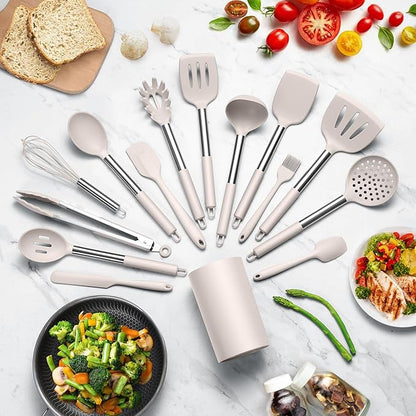 LIANYU 15 Pcs Kitchen Cooking Utensils Set - Image 6