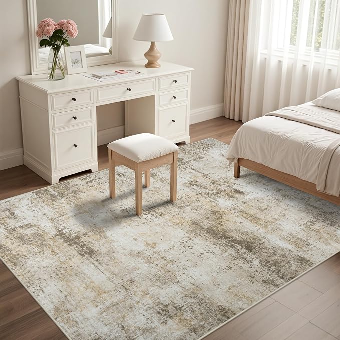Area Rug Living Room Rugs: 5x7 Washable Rug - Image 4