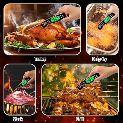 Meat Thermometer Digital, IP67 Waterproof Food Thermometer - Image 3