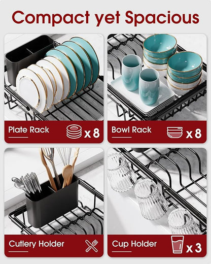 Sakugi Dish Drying Rack in Sink - Image 2