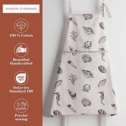 Maison d' Hermine 100% Cotton Apron - Image 2