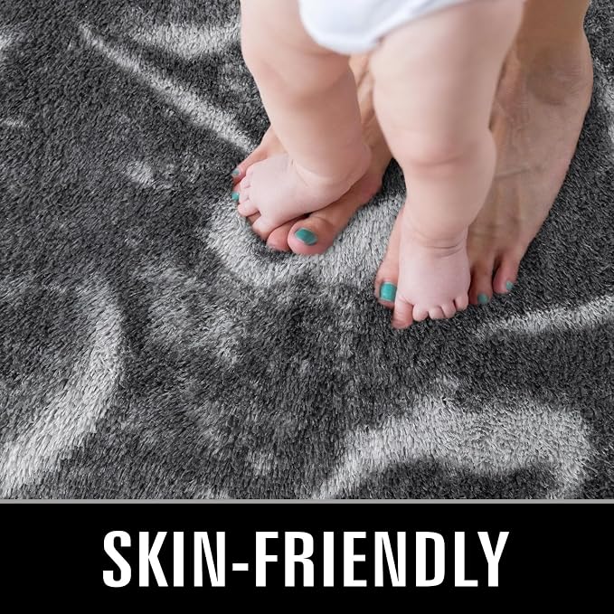 TWINNIS Super Soft Shaggy Rugs Fluffy Carpets, 6x9 Feet, Indoor Modern Plush - Image 3