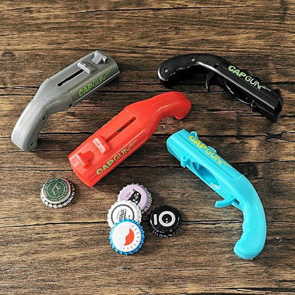 cap gun bottle opener launcher shooter funny shooting gun creative beverage - Image 4