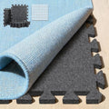 BXI Soundproof Interlocking Rug Pad 10 Pcs, High Density Noise Reduction Puzzle by BXI