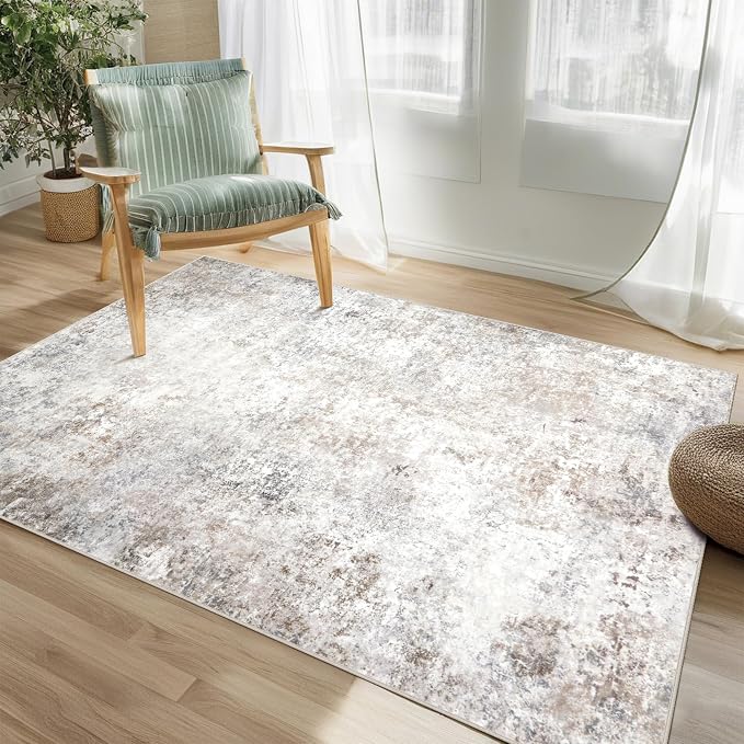 Srugn Washable Rugs 3x5 Area Rugs by Srugn