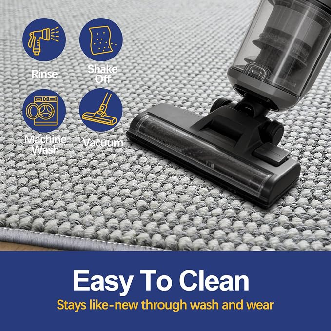 Dirt Trapping Door Mat 32x48, 3D Scarping Surface Doormat - Image 5