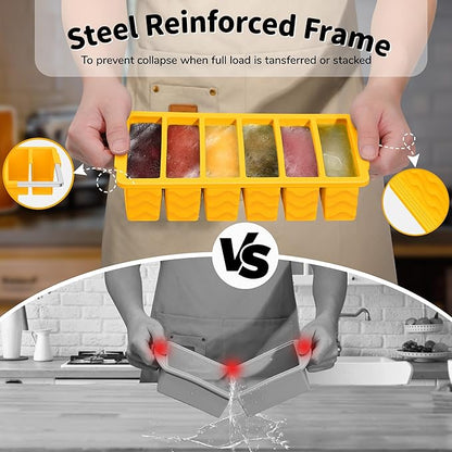 2-Pack Silicone Freezer Trays - Image 3
