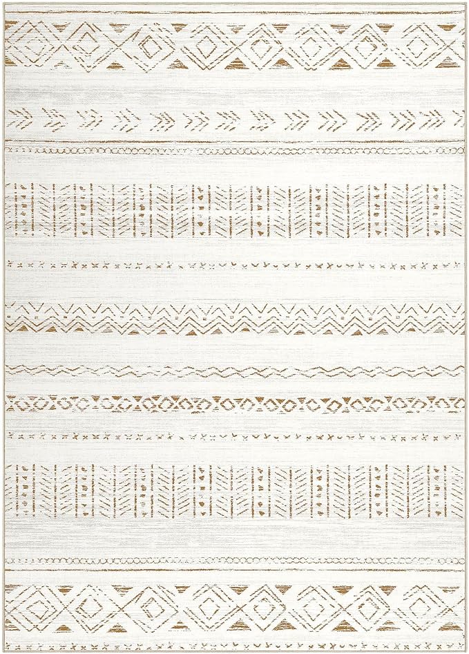 cotiled 12x15 Area Rugs Living Room Rug: Washable Boho Rugs - Image 8