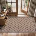 Tangsoo Easy Jute Rug 2x4 Rugs for Entryway, Machine Washable Outdoor Door Mat by Tangsoo