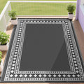 RURALITY Outdoor Rug 9x12 Waterproof by RURALITY