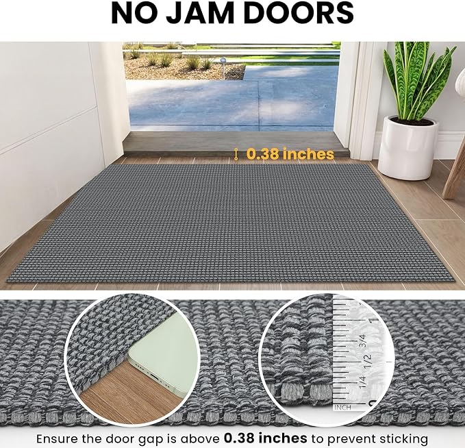 IOHOUZE Washable Runner Rug 2x5 Non Slip Runners - Image 3