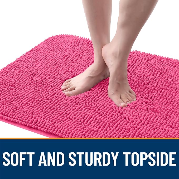 OLANLY Dog Door Mat for Muddy Paws 34x21, Absorbs Moisture and Dirt, Absorbent - Image 4