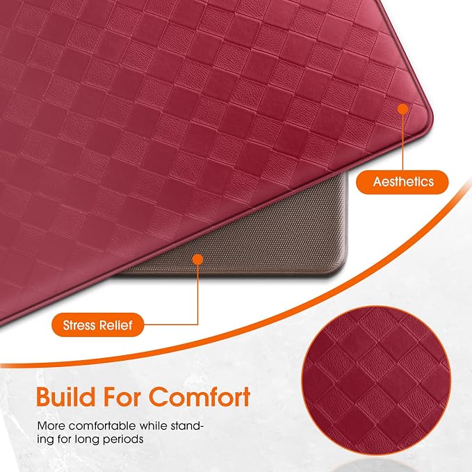 TranquilRelax Kitchen Mats, Cushioned Anti Fatigue Kitchen Mats - Image 5