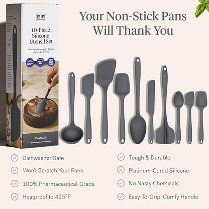 GIR: Get It Right 10-Piece Silicone Essentials Kitchen utensils set - Image 4