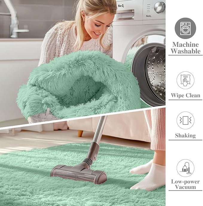 OLANLY 5x7 Machine Washable Large Area Rugs - Image 2
